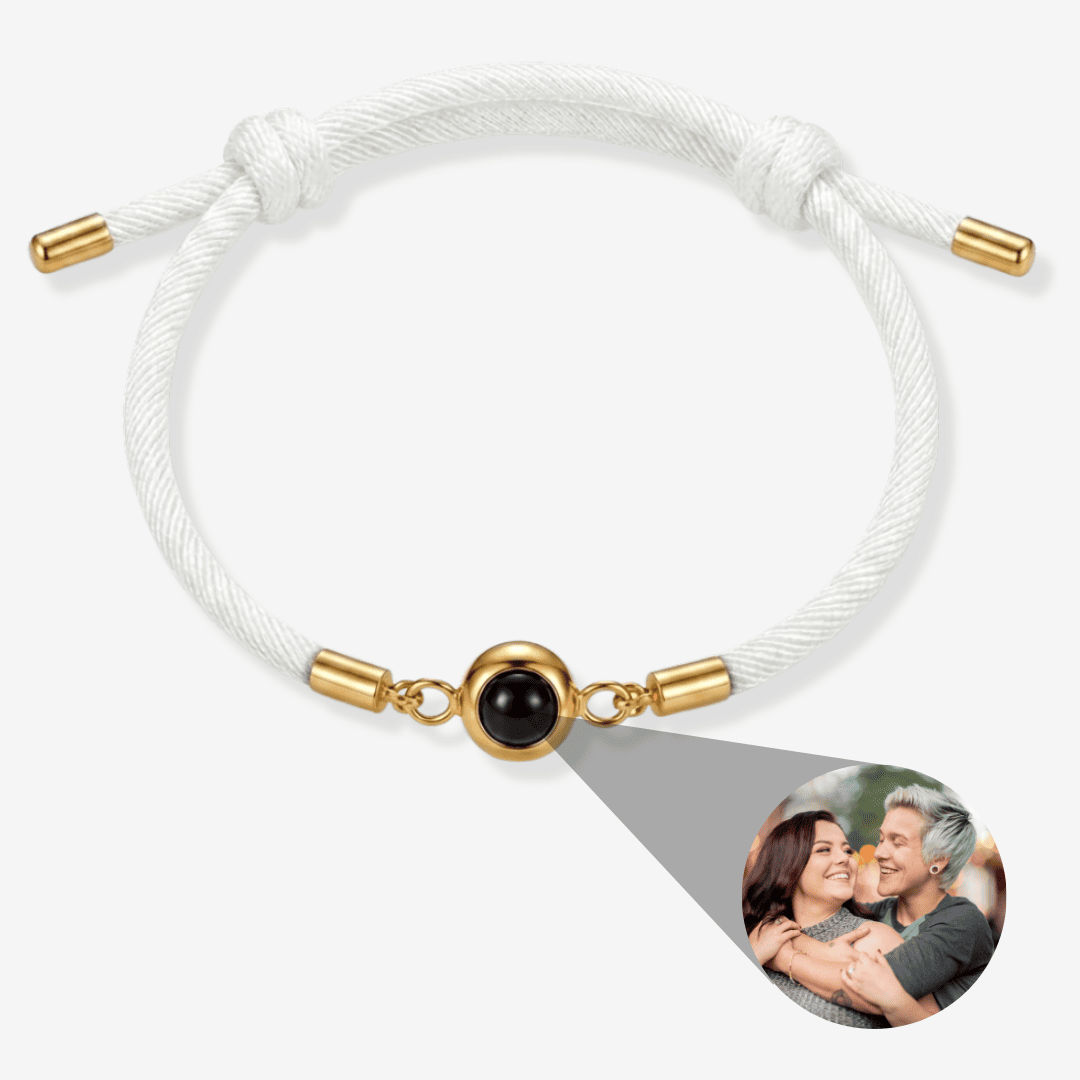 Personalisiertes Armband mit Foto - Seemannsknoten